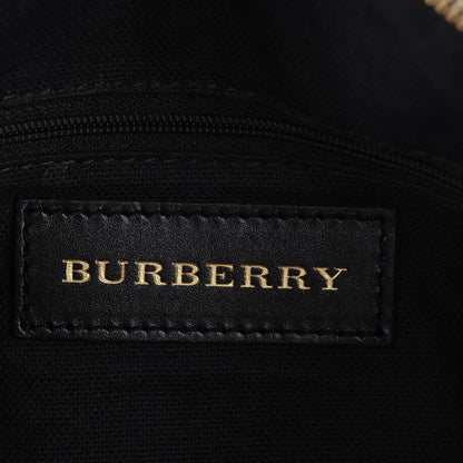 Burberry Haymarket Check Medium Alchester Bowling Bag Chocolate 6 of 8