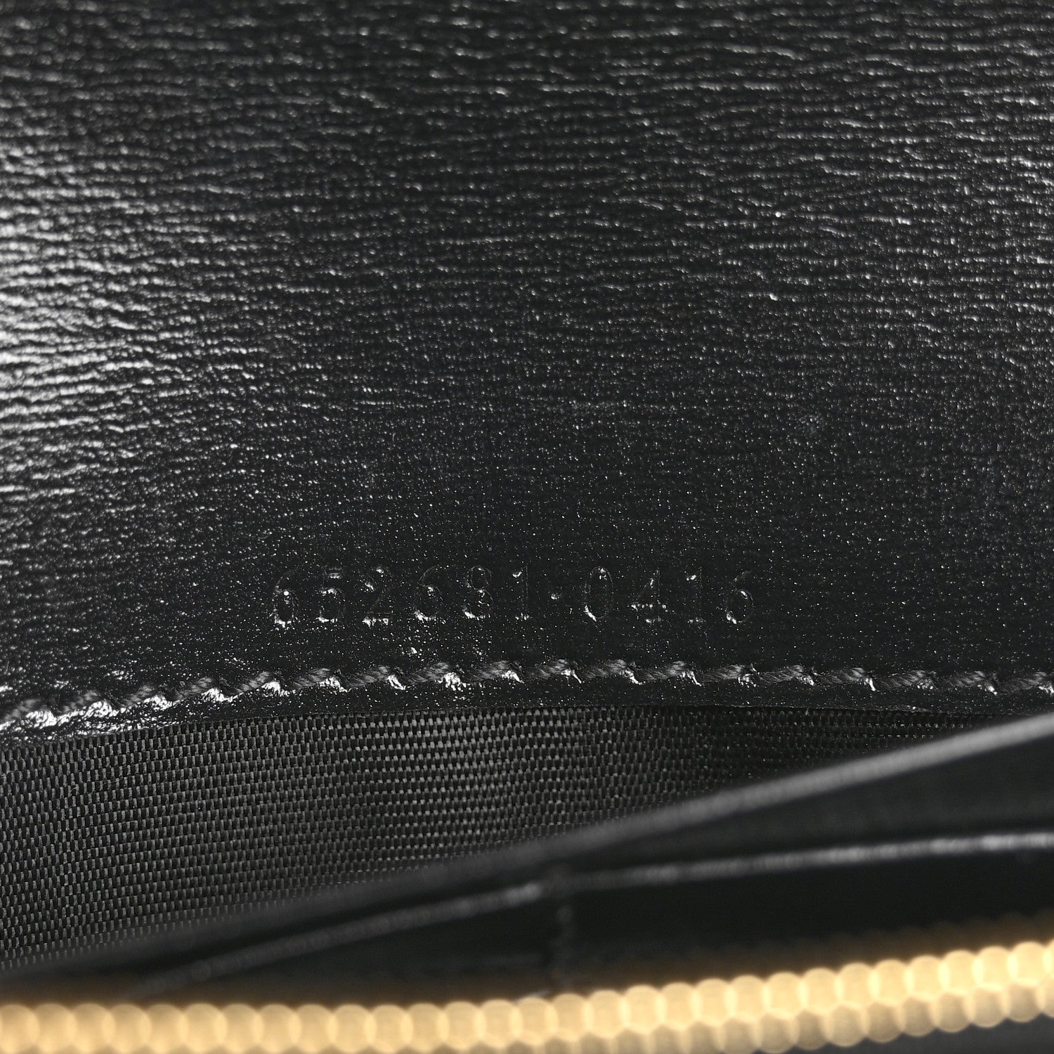 Gucci Calfskin Jackie 1961 Chain Wallet Black 6 of 12