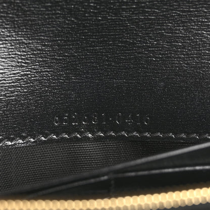 Gucci Calfskin Jackie 1961 Chain Wallet Black 6 of 12