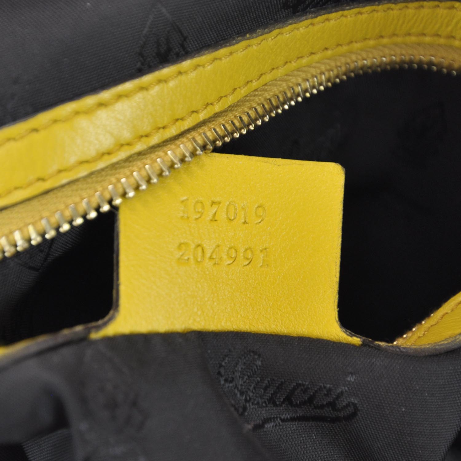 Gucci Patent Leather Hysteria Yellow 9 of 9