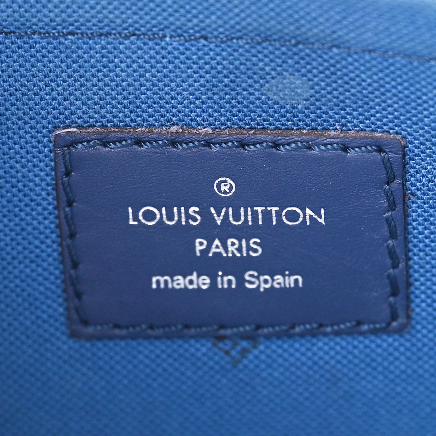 Louis Vuitton Monogram Escale Neverfull MM GM Pochette Blue 6 of 6