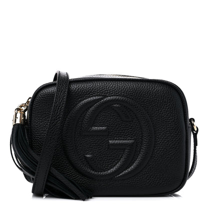 Gucci Pebbled Calfskin Small Soho Disco Bag Black 1 of 10