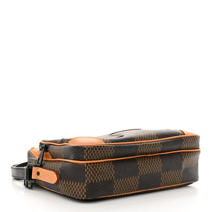 Louis Vuitton x NIGO Giant Damier Ebene Monogram Nil Messenger 4 of 12
