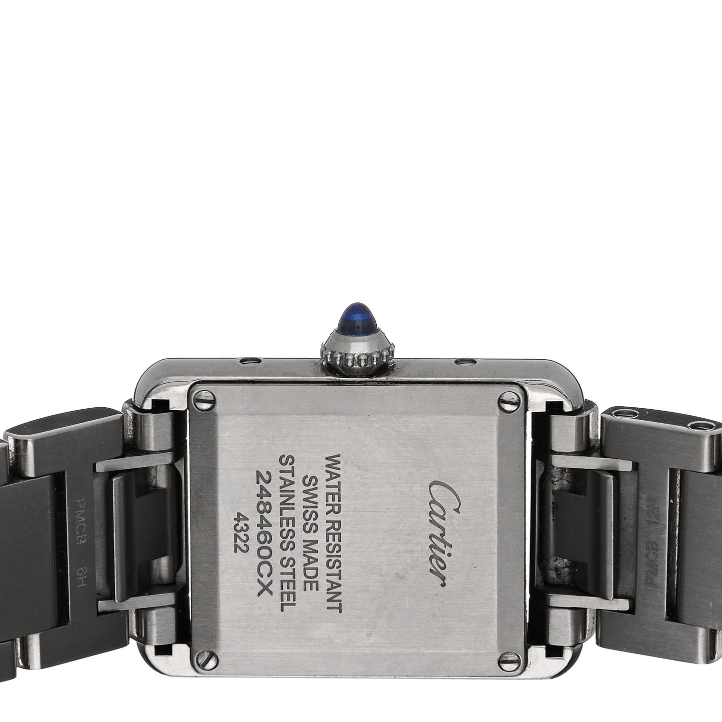 Stainless Steel 22mm Tank Must Quartz Watch