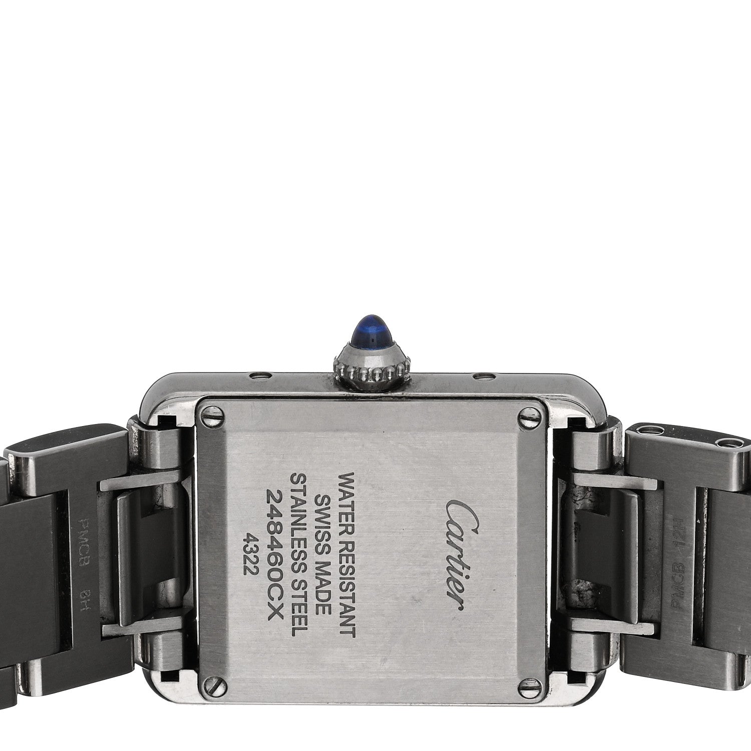 Cartier Stainless Steel 22mm Tank Must Quartz Watch 4 of 4