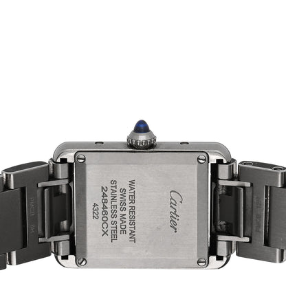 Cartier Stainless Steel 22mm Tank Must Quartz Watch 4 of 4