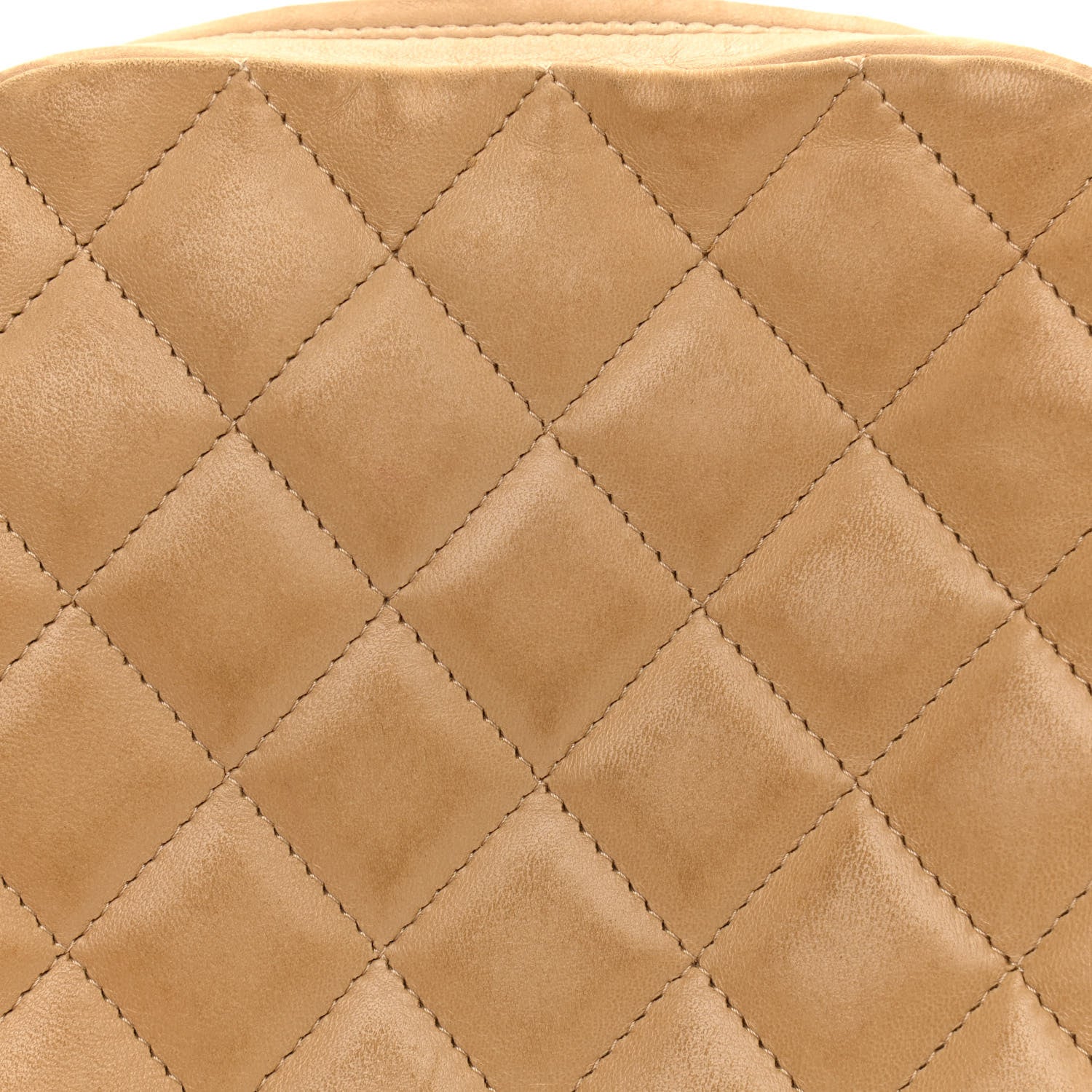 Chanel Lambskin Quilted Mini Messenger Bag Beige 12 of 15