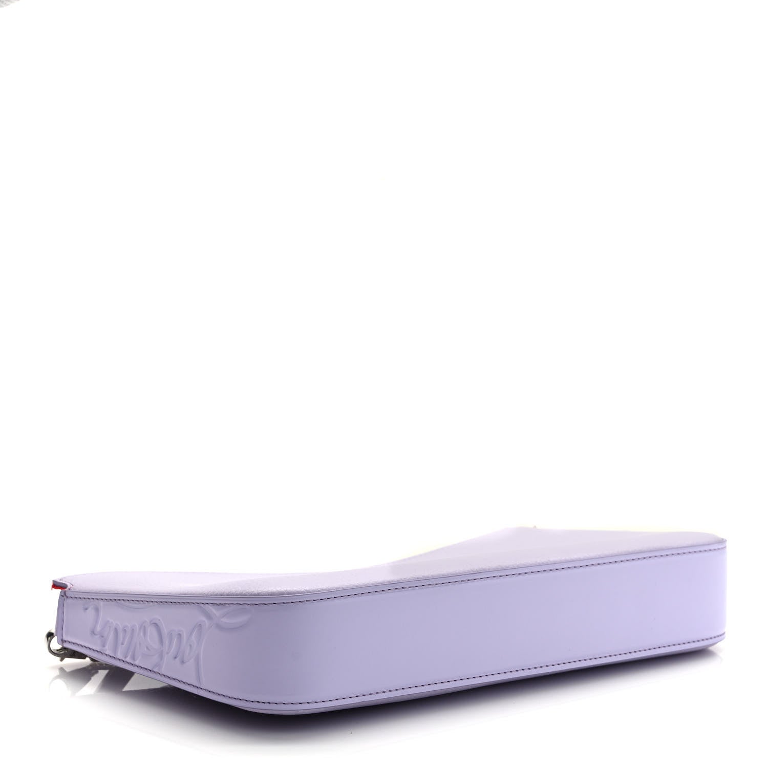 Christian Louboutin Calfskin Loubila Hybrid Pouch Lilac 4 of 9