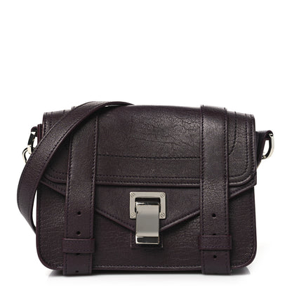 Proenza Schouler Lambskin PS1 Mini Crossbody Bag Oxblood 1 of 9