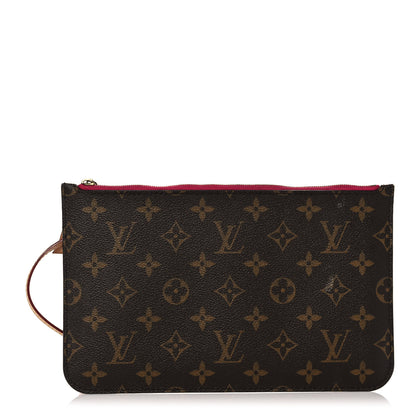 Louis Vuitton Monogram Neverfull MM GM Pochette Pivoine 1 of 17