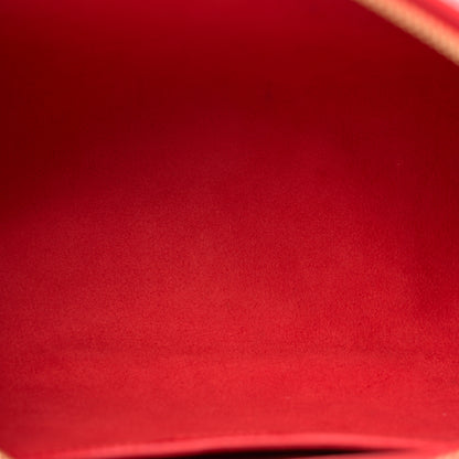 Louis Vuitton Epi Soufflot Castillan Red 6 of 14