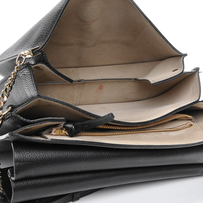 Chloe Calfskin Medium Faye Shoulder Bag Black 10 of 10