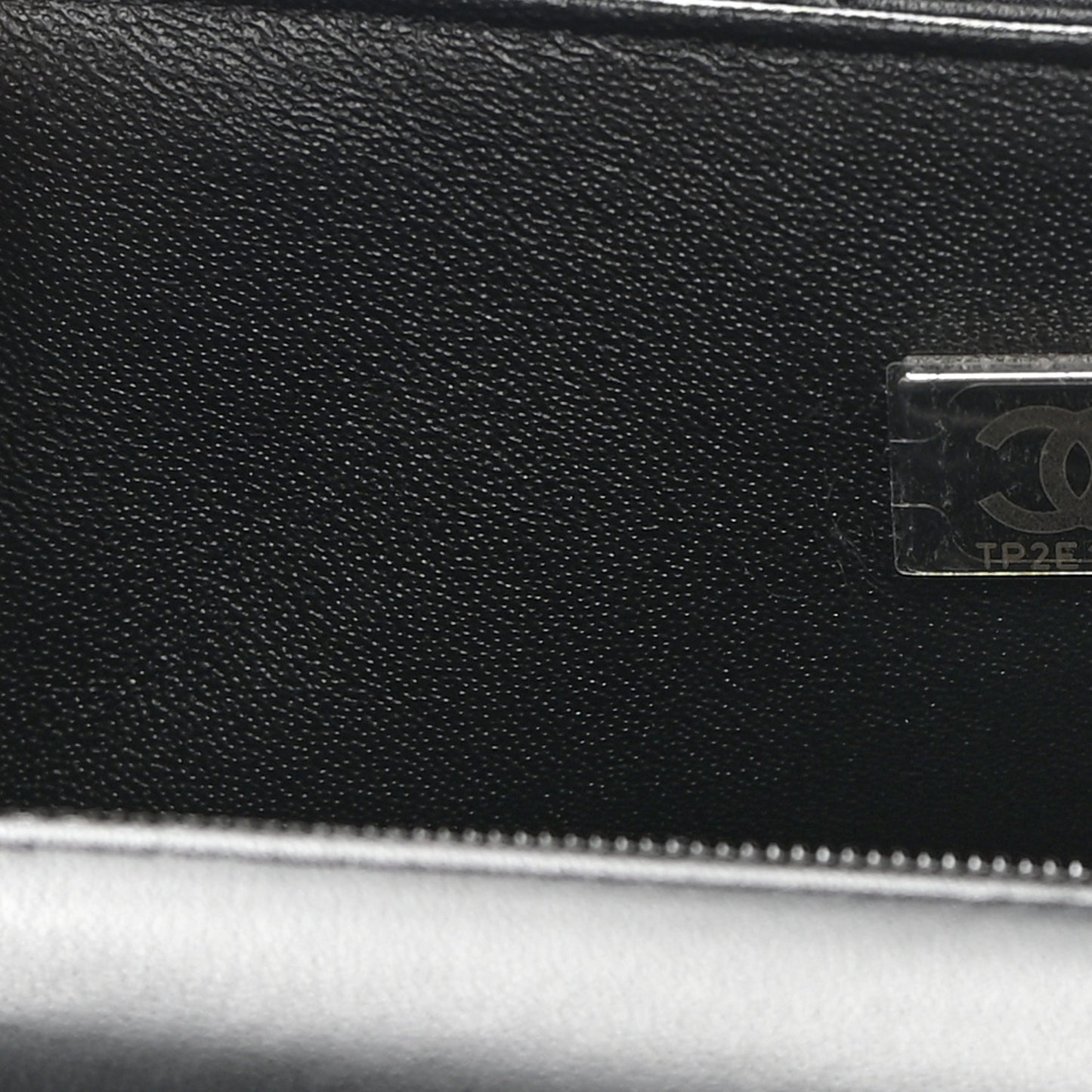 Lambskin Quilted Mini Rectangular Flap So Black