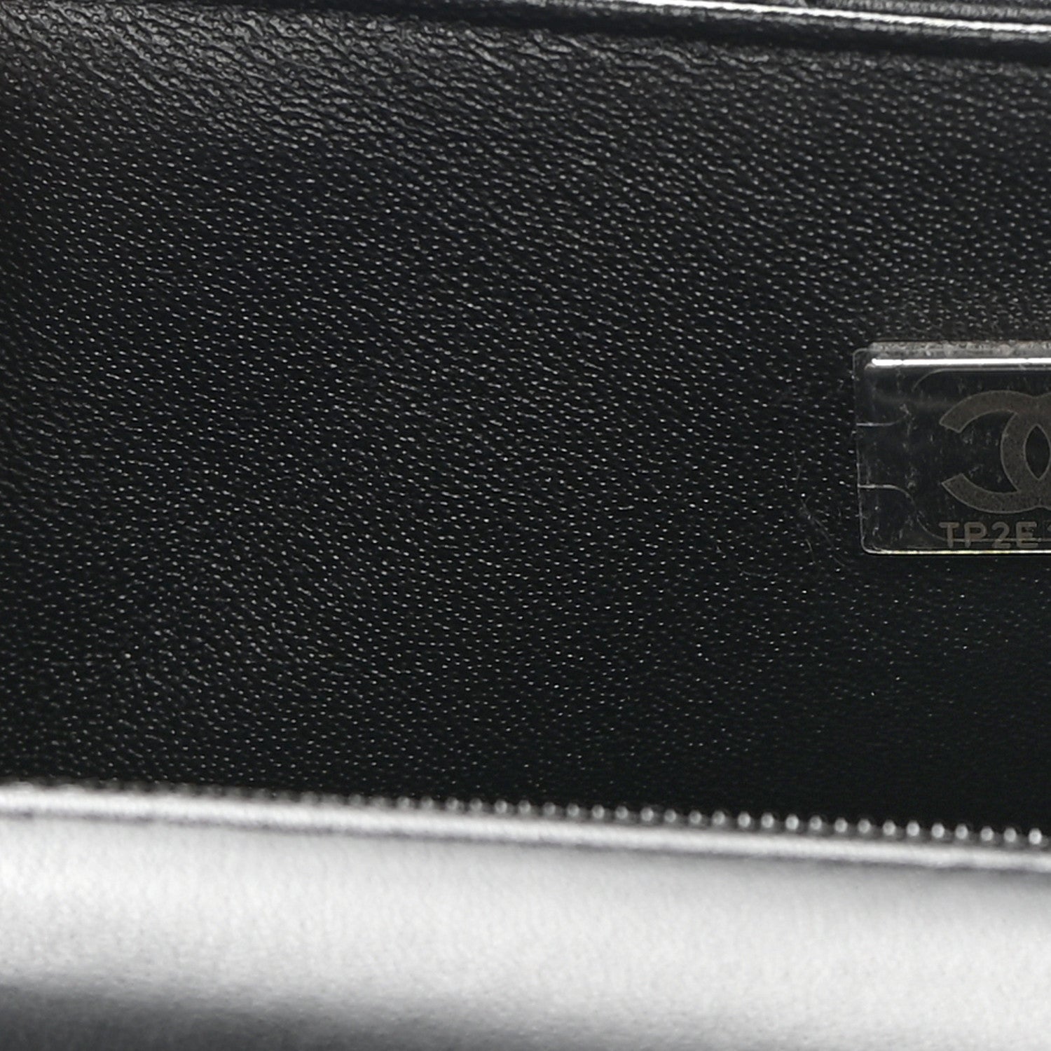 Chanel Lambskin Quilted Mini Rectangular Flap So Black 7 of 13