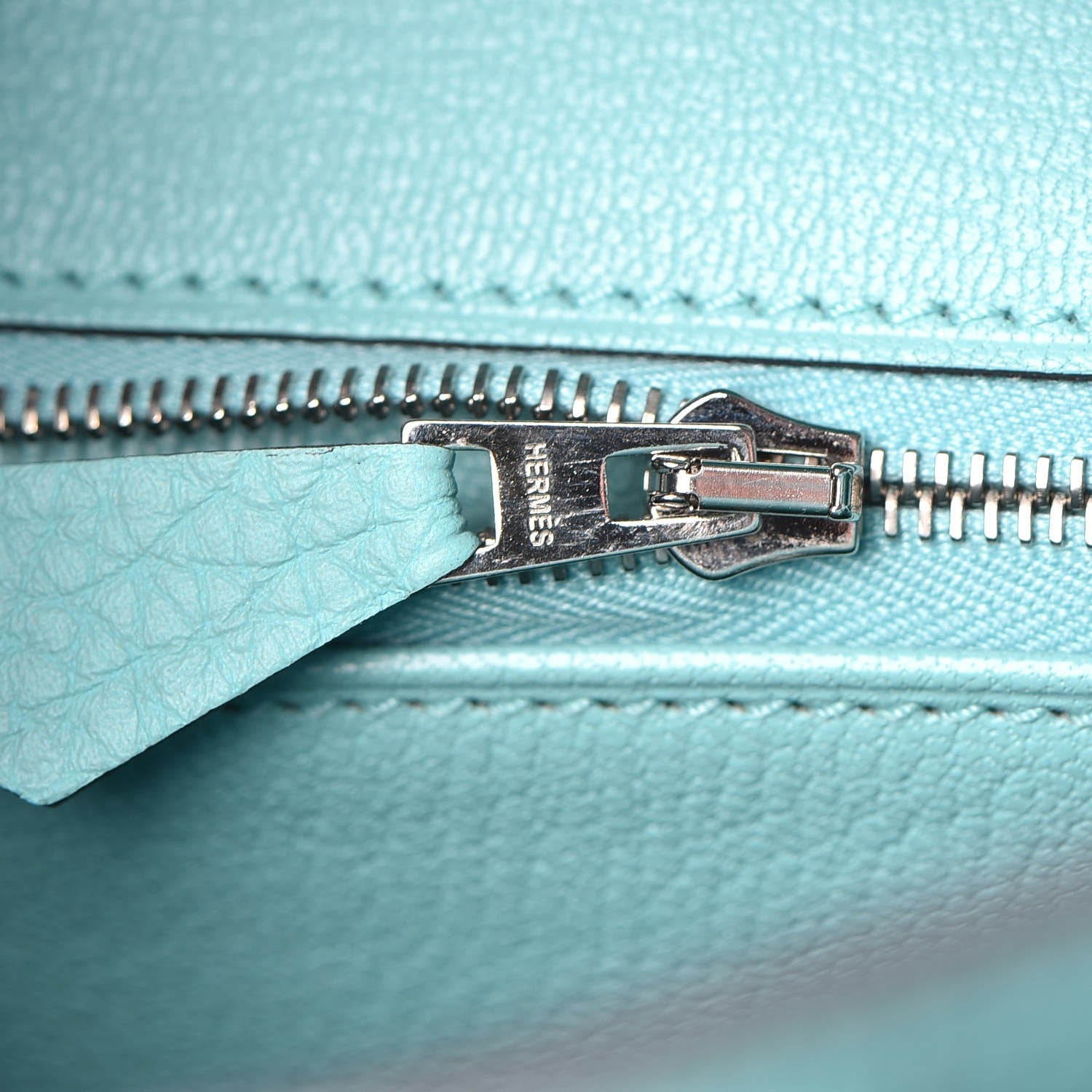 Hermes Togo Birkin 25 Bleu Atoll 15 of 34