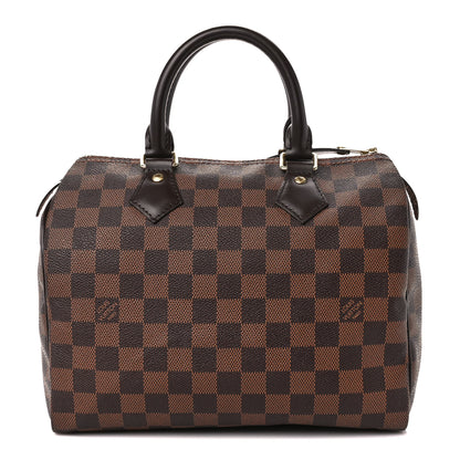 Louis Vuitton Damier Ebene Speedy 25 1 of 14