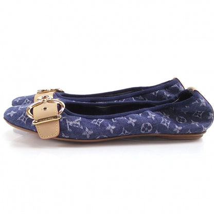 Louis Vuitton Denim Ballet Flats Slippers Blue 36 cd23328 2 of 8