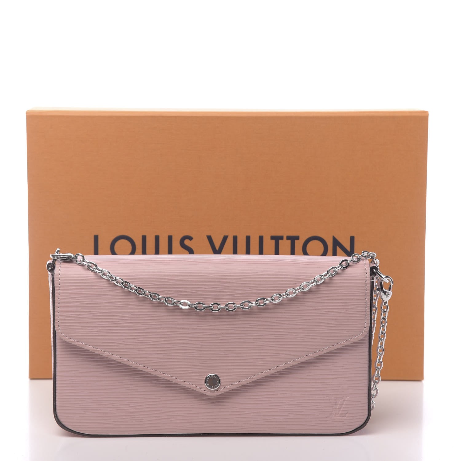 Louis Vuitton Epi Pochette Felicie Rose Ballerine 11 of 11