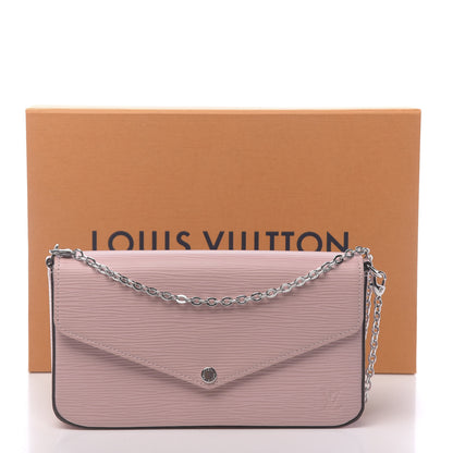 Louis Vuitton Epi Pochette Felicie Rose Ballerine 11 of 11