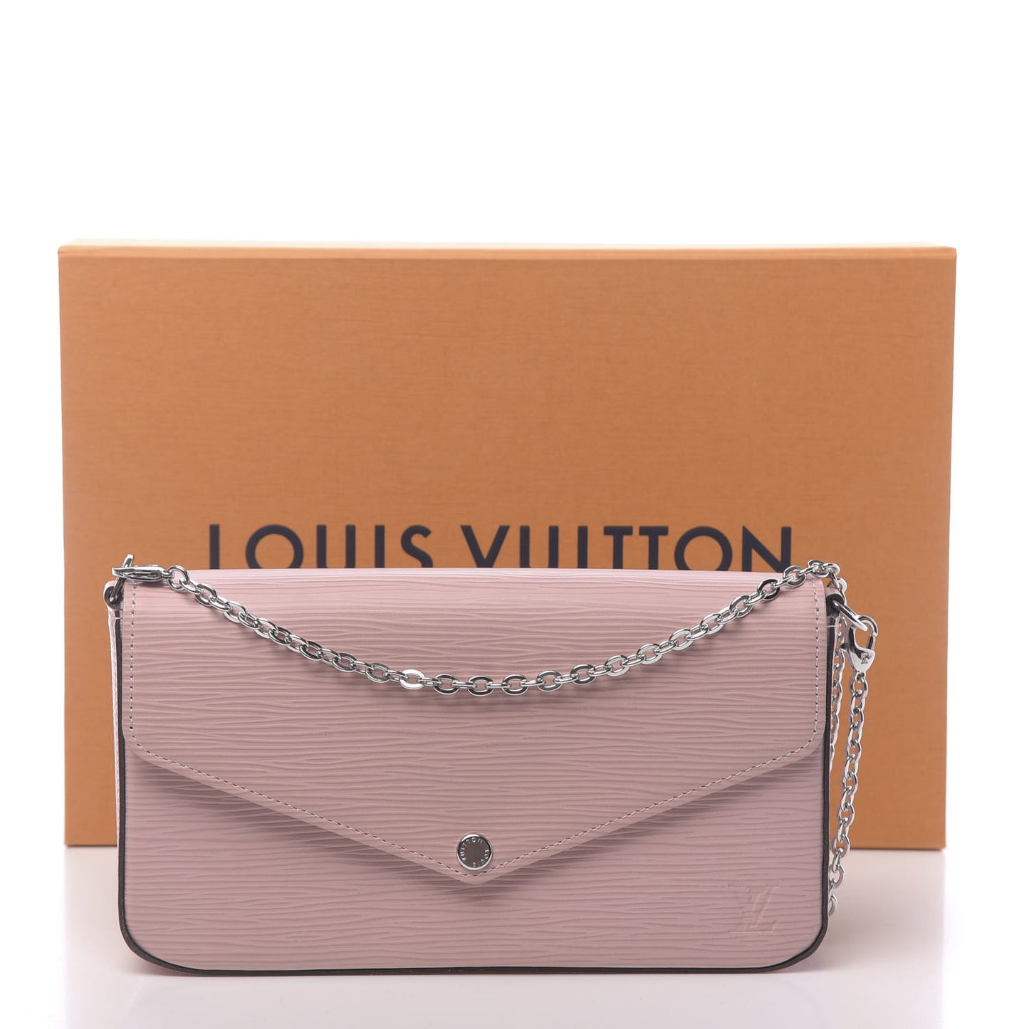 Epi Pochette Felicie Rose Ballerine