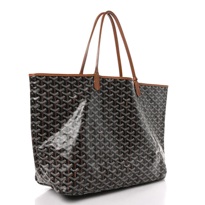 Goyard Goyardine Saint Louis GM Black Gold 4 of 11