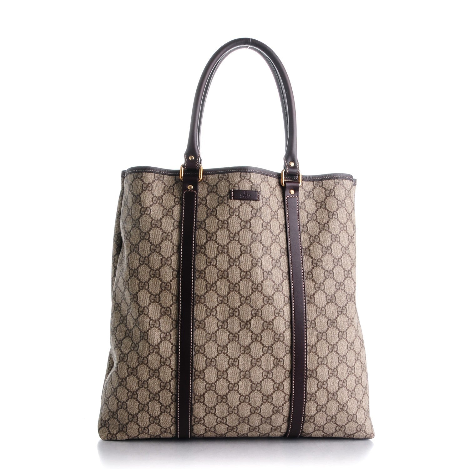 Gucci GG Plus Monogram Joy Vertical Tote Dark Brown 1 of 13