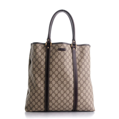 Gucci GG Plus Monogram Joy Vertical Tote Dark Brown 1 of 13