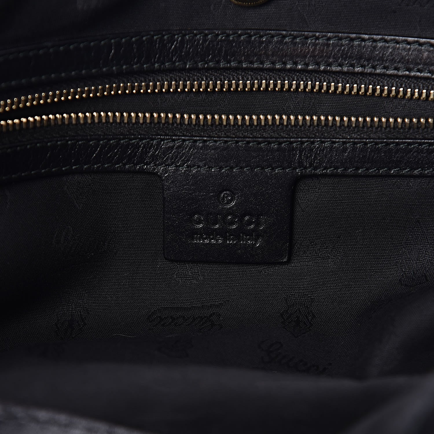 Gucci Diamante Bridle Tote Dark Brown 5 of 10