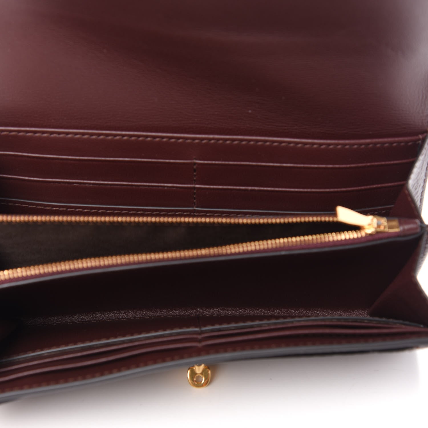 Mulberry Grain Vegetable Tanned Calfskin Darley Wallet Oxblood 5 of 7