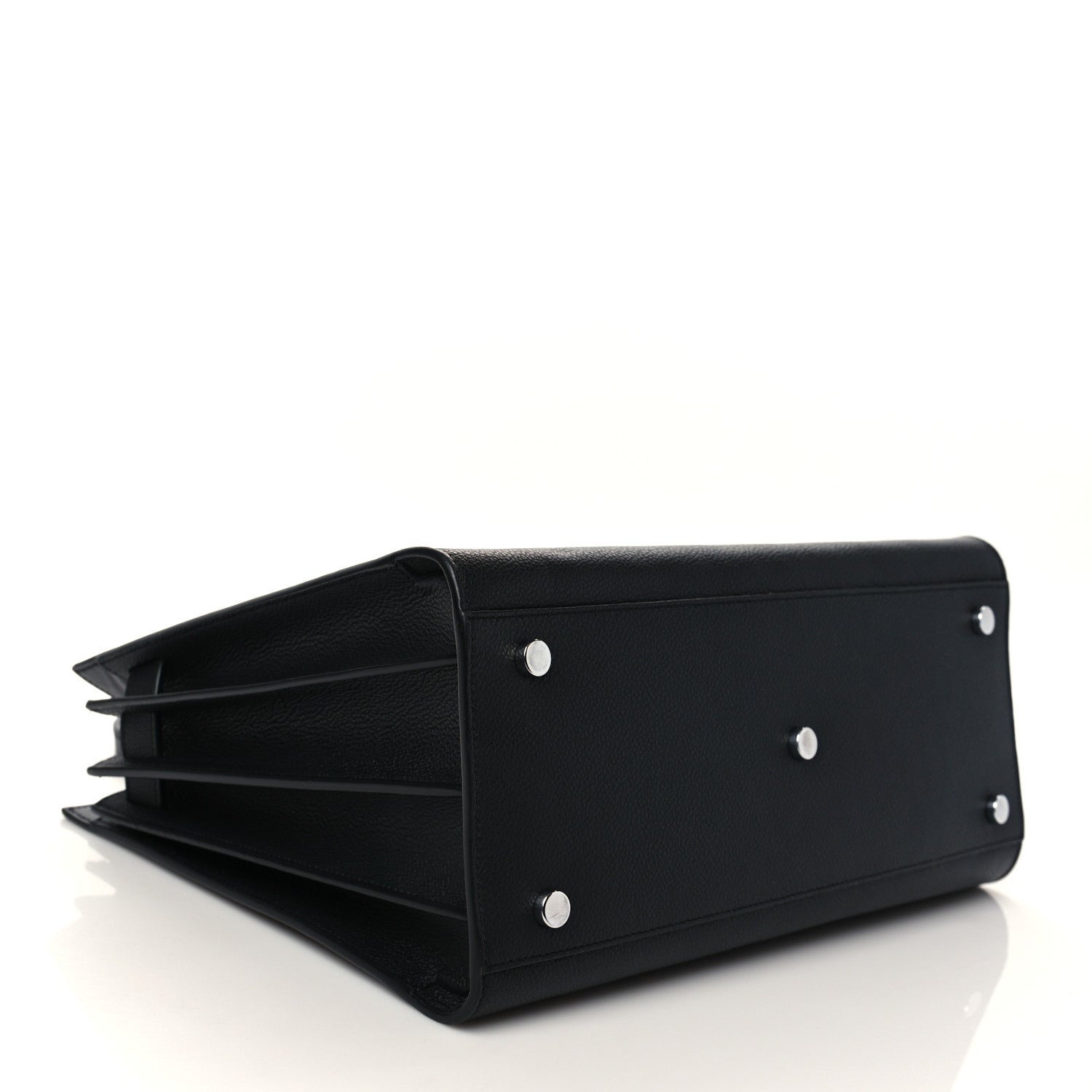 Saint Laurent Grained Calfskin Small Sac De Jour Black 4 of 6
