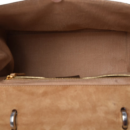 Fendi Pequin Cuoio Vegetale Silvana Top Handle Bag Cuoio Tobacco Vacchetta 6 of 9