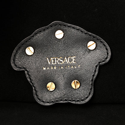 Versace Smooth Calfskin La Medusa Tote Bag Black 6 of 11