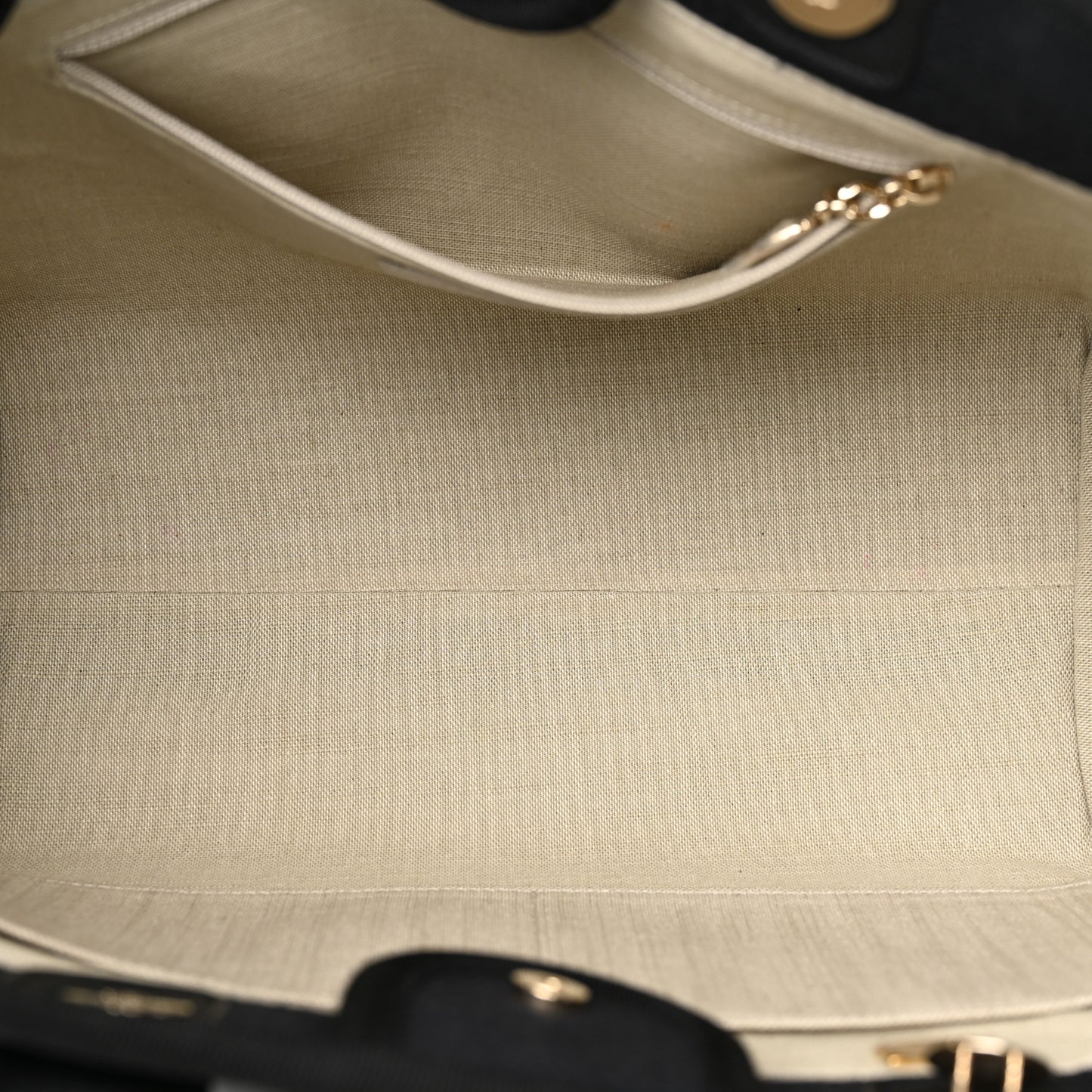 Mixed Fibers Small Deauville Tote Black
