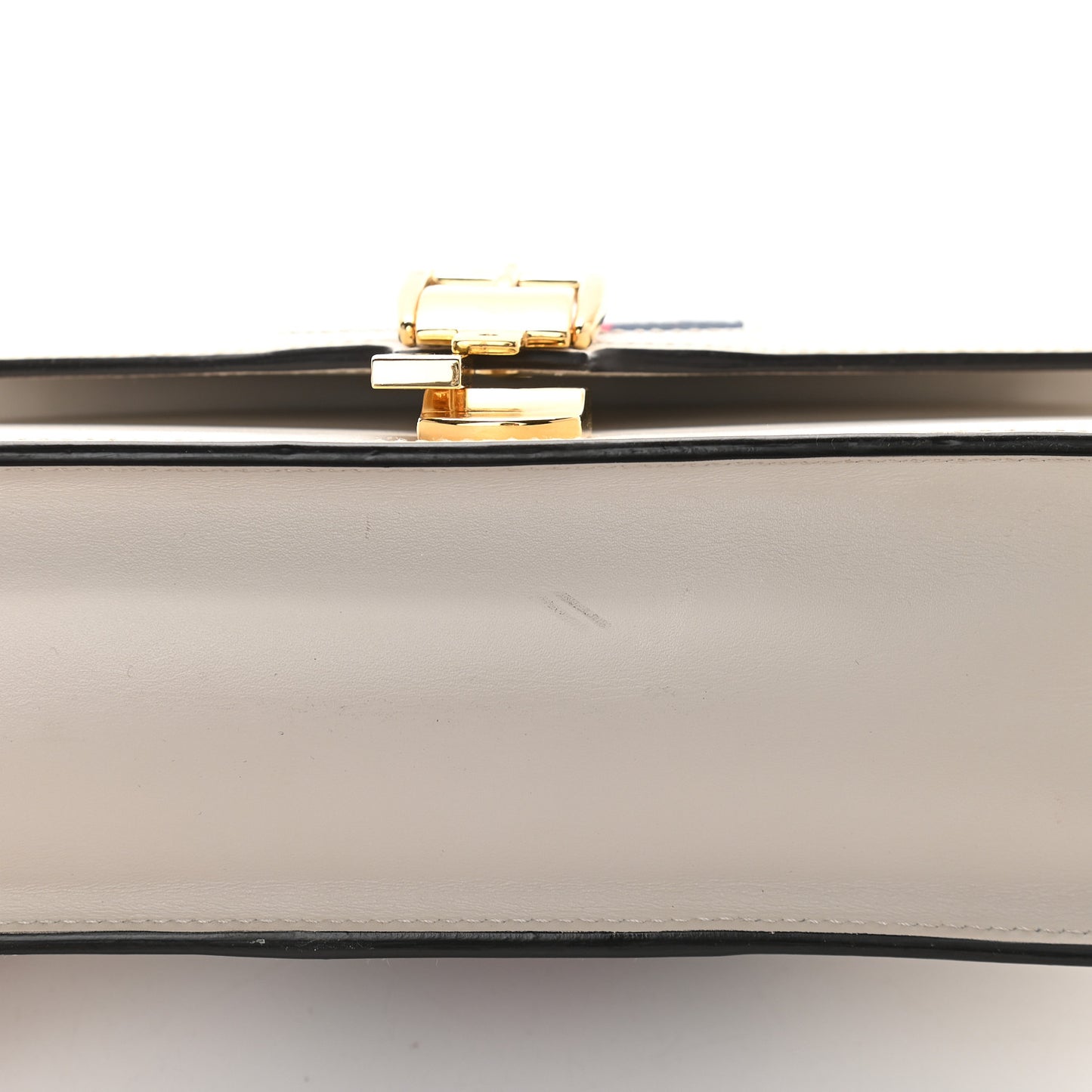 Calfskin Small Sylvie Shoulder Bag Off White