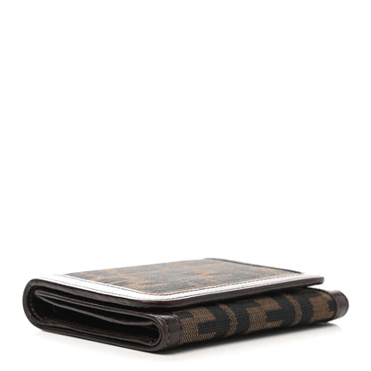 Fendi Zucca Compact Wallet Tobacco 4 of 9