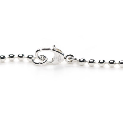 Gucci Sterling Silver Britt Heart Pendant Necklace 4 of 5