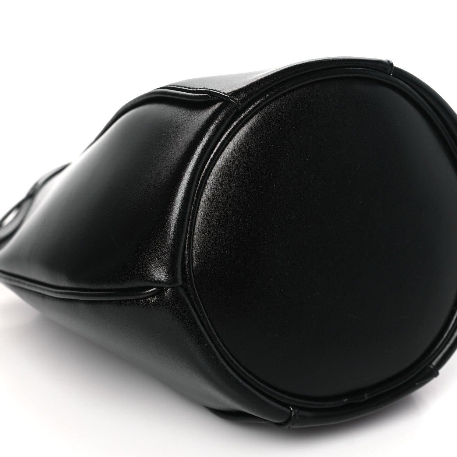 Saint Laurent Smooth Calfskin Small Talitha Bucket Bag Black 9 of 10