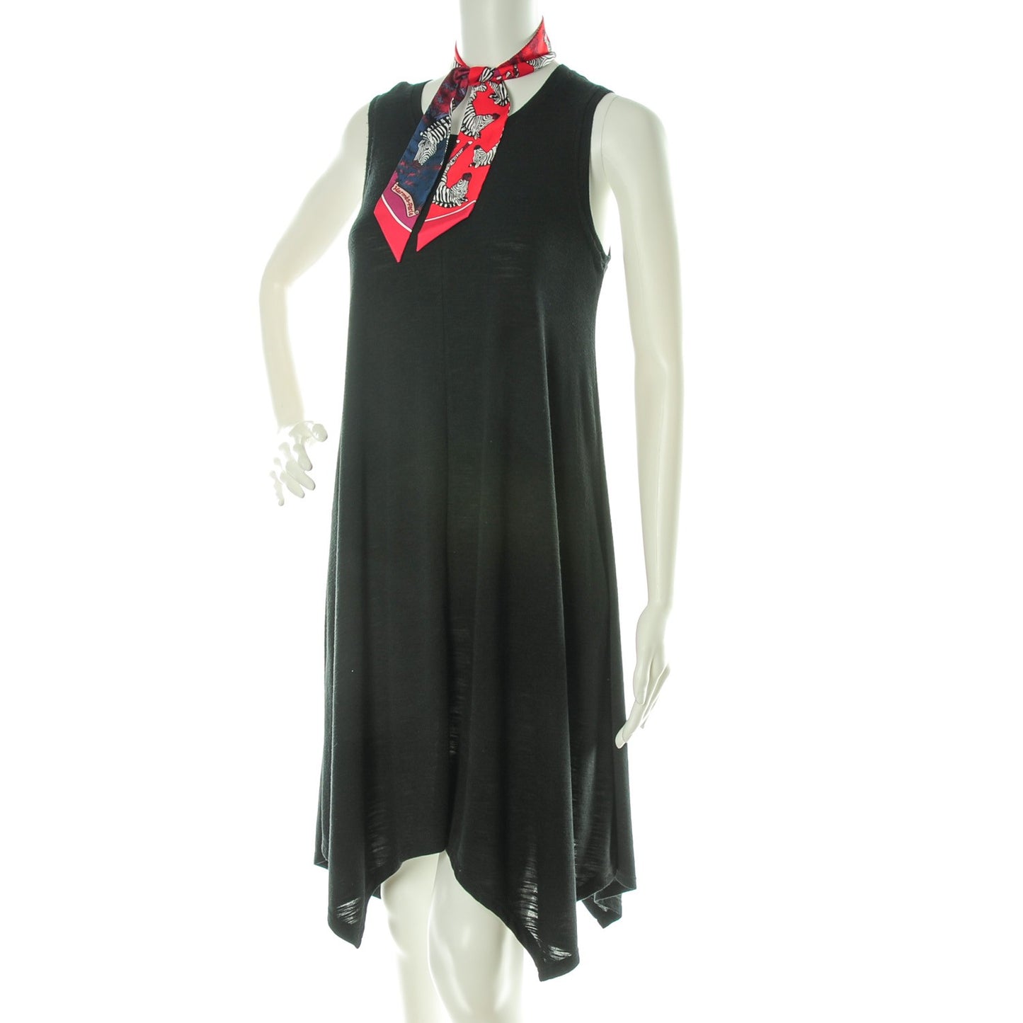 Silk Les Zebres Twilly Rouge Bleu Noir