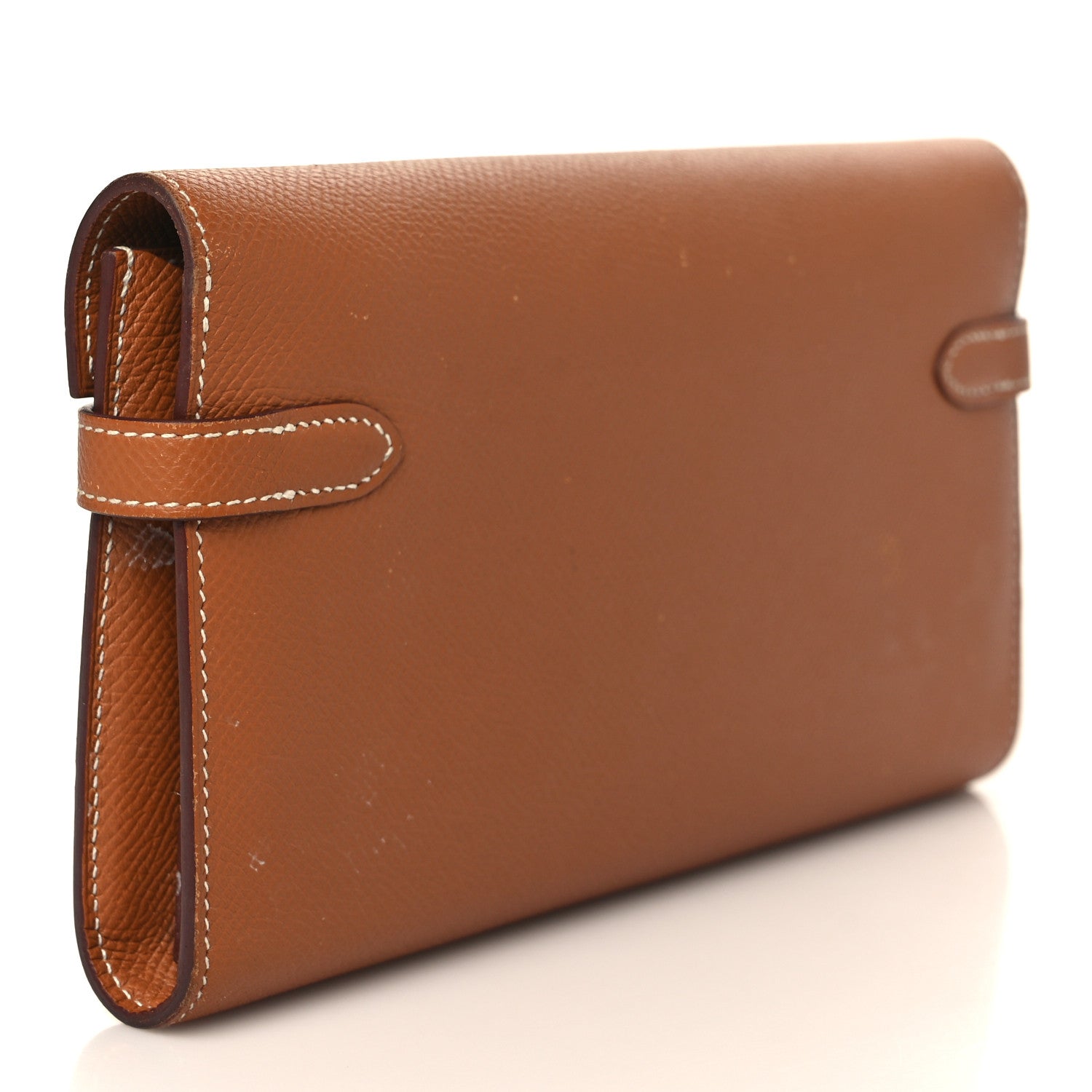 Hermes Epsom Kelly Longue Wallet Gold 3 of 13