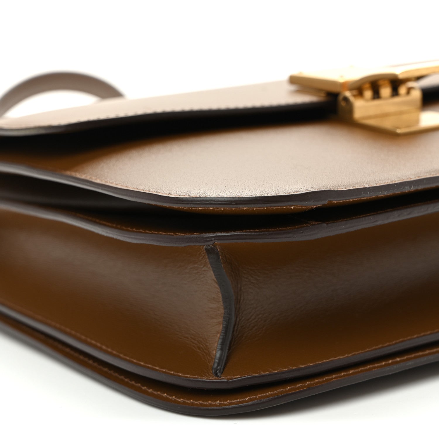 Celine Box Calfskin Medium Classic Box Flap Bag Light Camel 9 of 11