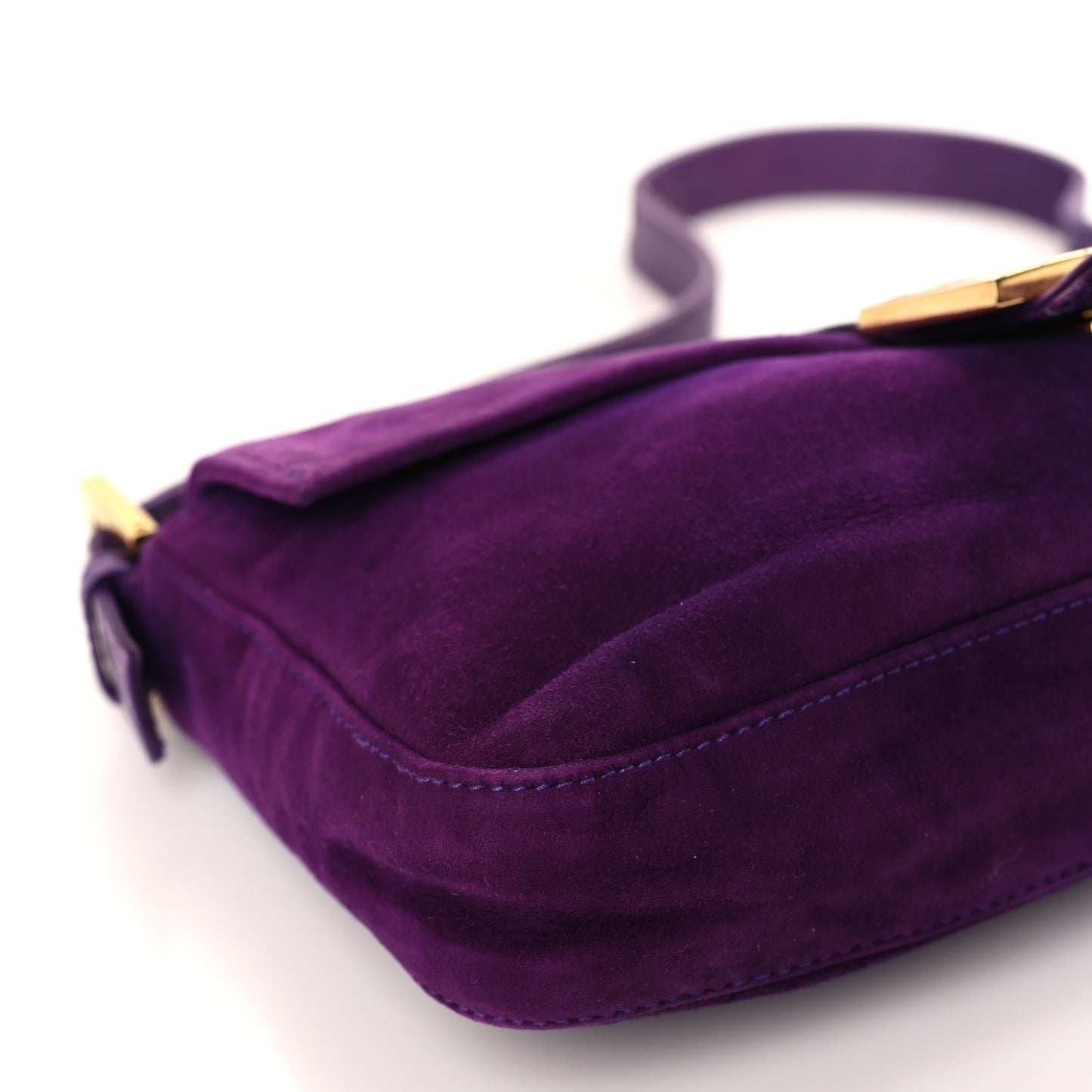 Suede Baguette Purple