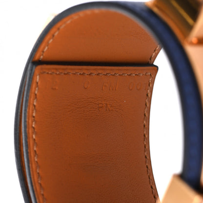 Hermes Swift Collier de Chien CDC Bracelet T2 Bleu Agate 5 of 5