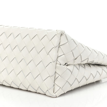 Bottega Veneta Nappa Intrecciato Small Andiamo Shoulder Bag White 8 of 10