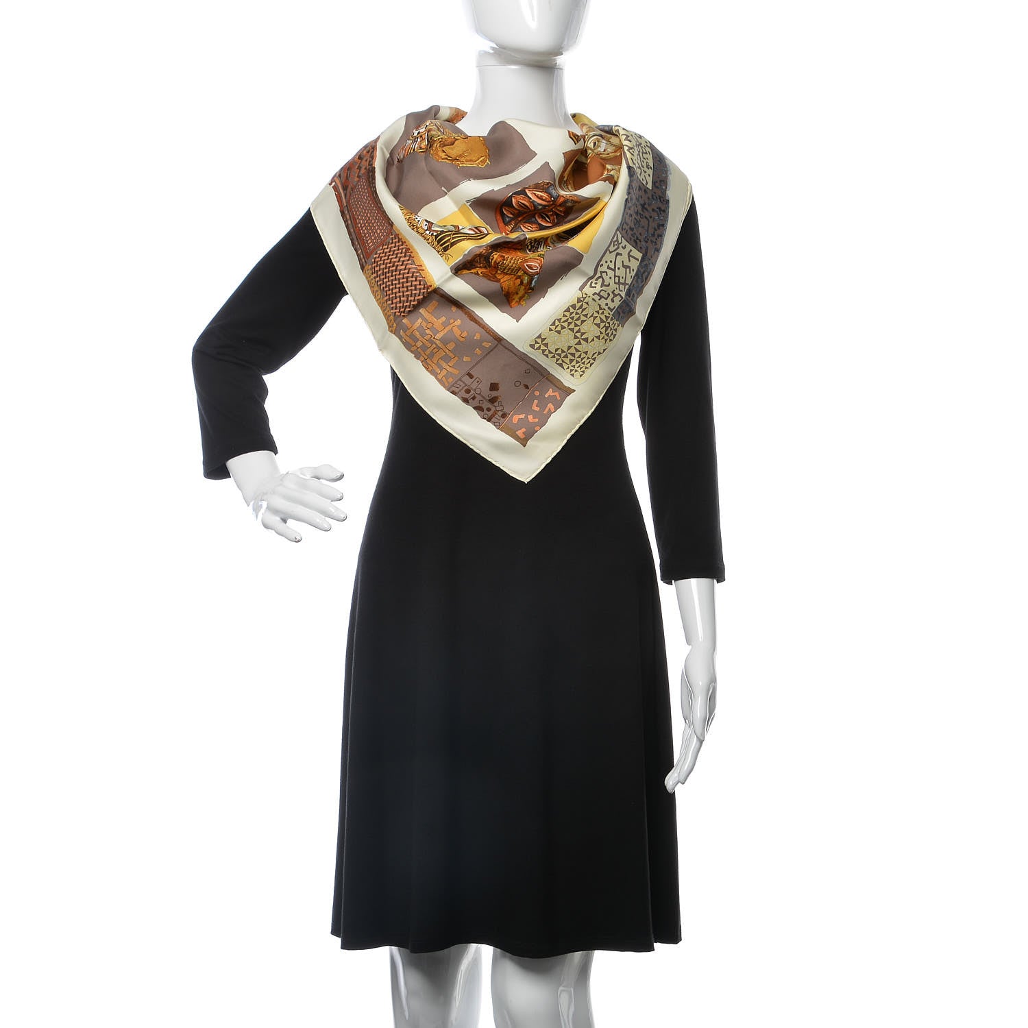 Hermes Silk Persona Scarf 90 2 of 5
