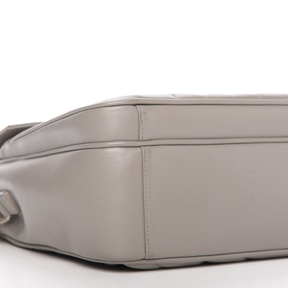 Saint Laurent Calfskin Y Quilted Monogram Loulou Shoulder Bag Light Grey 6 of 10