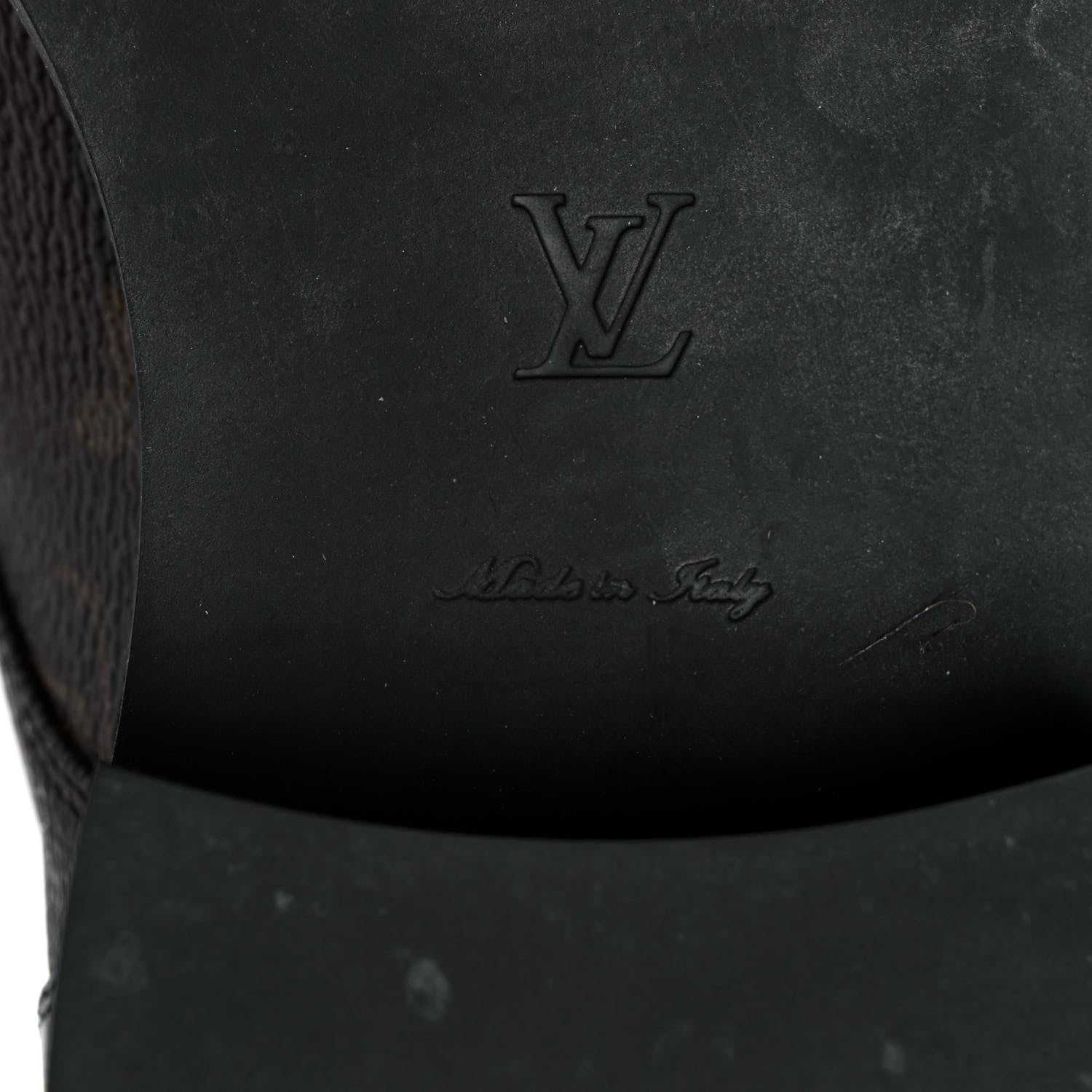 Louis Vuitton Calfskin Monogram Wonderland Flat Ranger Boots 38.5 Black 6 of 6