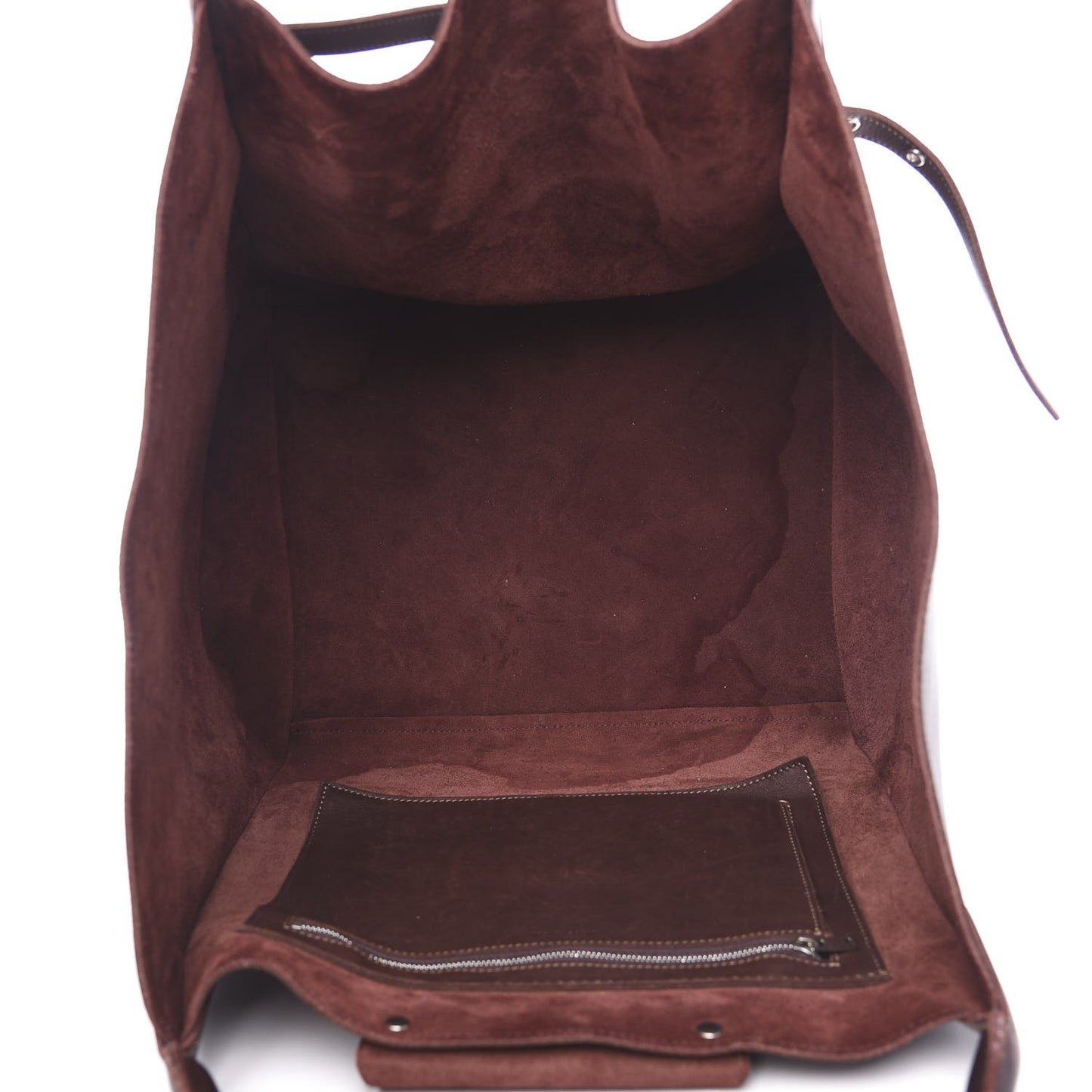 Supple Calfskin Medium Big Bag Brown