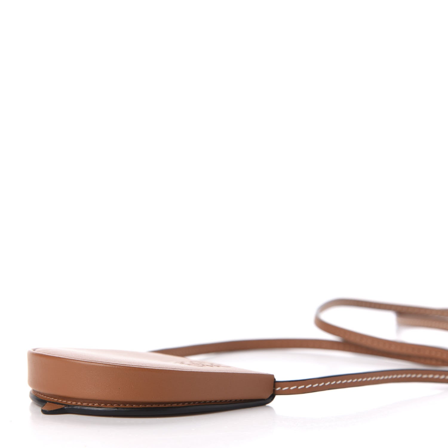 Loewe Soft Calfskin Mini Heel Pouch Tan 9 of 11