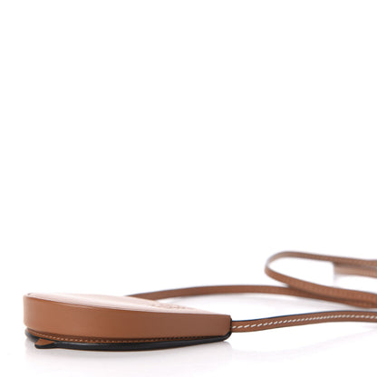Loewe Soft Calfskin Mini Heel Pouch Tan 9 of 11