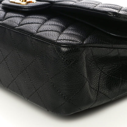 Chanel Caviar Quilted Medium Double Flap Black 10 of 10